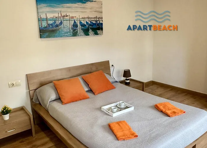 Apartbeach Ponent Centrico Y Vistas Playa Apartmán